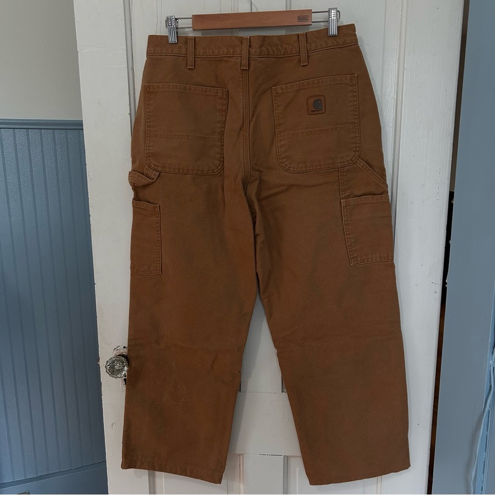Vintage Carhartt Flannel-Lined Pants - Picture 4 of 11